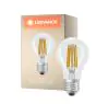 Ledvance Classic LED E27 Birne Fadenlampe Klar 7.2W 1521lm - 827 Extra Warmweiß | Ersatz Für 100W