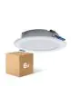 Mehrfachpackung 6x LED Downlight Pan 12W 960lm 830 Warmweiß | 121mm - Ausschnitt 100mm